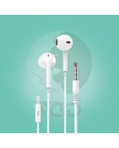 Ward H15 White Porcelain 3.5mm AUX Earphones