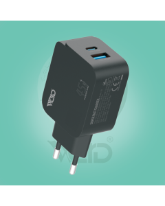 Ward 45W Super Fast Dual Port Home Adapter WD-T18