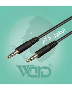 Ward X05 3.5mm to 3.5mm AUX Audio Cable 1.5M Black