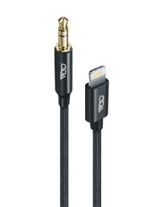 Ward X07 iPhone to 3.5mm AUX Audio Cable 1M Black