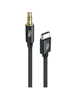 Ward X08 Type-C to 3.5mm AUX Audio Cable 1M Black