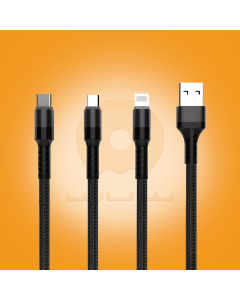 WUW-X157 Multi Connector Fast Charging Cable