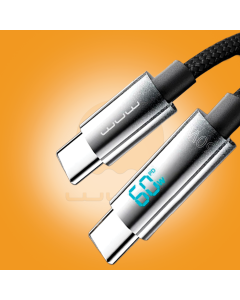 WUW-X214 Type-C to Type-C 60W Fast Charging Cable