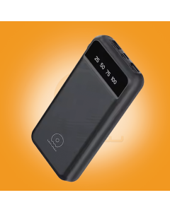 WUW-Y111 20000mAh Dual USB Fast Charging Power Bank with Digital LED Display