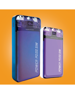 WUW-Y119 10000mAh 22.5W PD Super Fast Charging Power Bank with LED Display