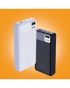 WUW-Y125 20000mAh 22.5W PD & QC Super Fast Charging Power Bank with Digital LED Display