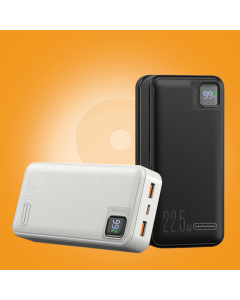 WUW-Y138 20000mAh 22.5W PD & QC Super Fast Charging Power Bank with Digital LCD Display
