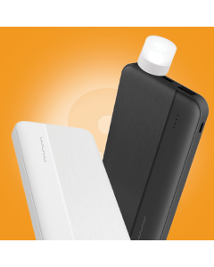 WUW-Y145 10000mAh Dual USB Fast Charging Power Bank 