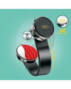 Ward Z11 Strong Magnetic Swivel Head Flexible Car Phone Mount 