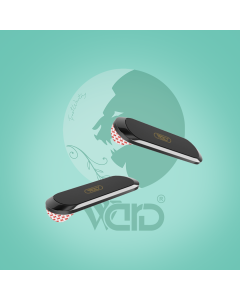 Ward Z13 Mini Flat Magnetic Car Phone Mount 2-Pack Pearl Black